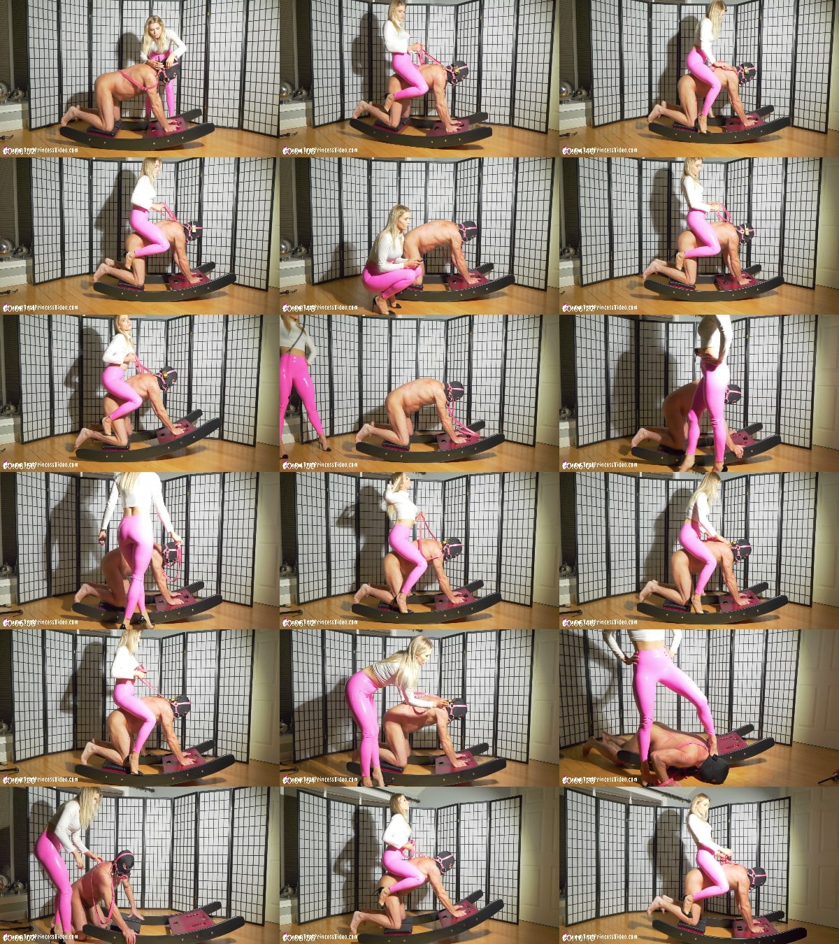 Brat Princess 2 - Amber - Old Dink on the Pony Rocker 4K 6