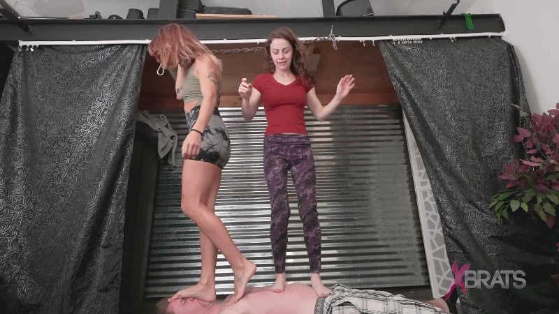 Bratty Foot Girls - Luna MYA - We ll Trample Every Inch Of You 1