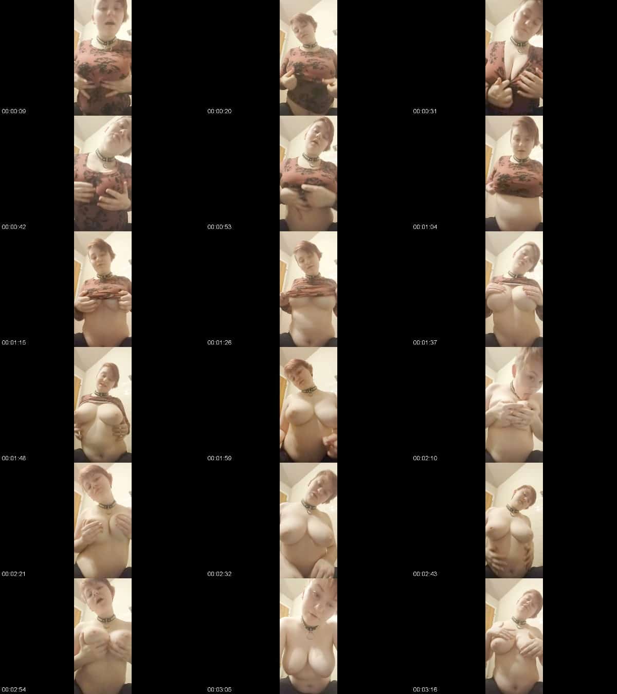 CurvyElvishGirl - ASMR rubbing sounds titplay joi 6