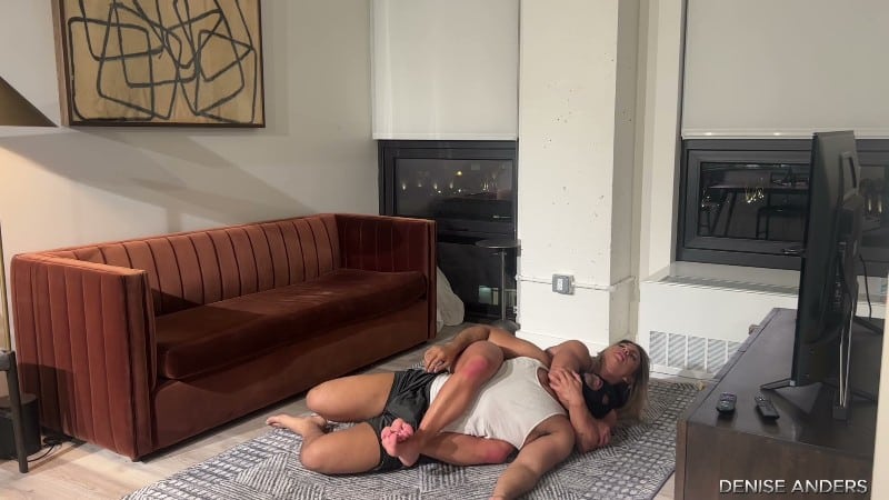 Denise Anders Femdom Fantasy - Best Wrestling Muscle Worship Session With Muscle Goddess Denise Anders 3