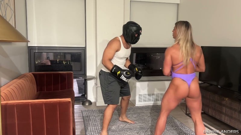 Denise Anders Femdom Fantasy - Ultimate Beatdown Muscular Fury Denise Anders Unleashes 2