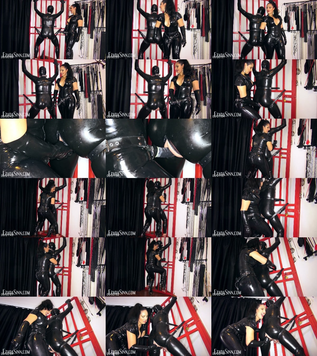 Ezada Sinn - Strap On Ass Invasion Helpless Latex Chattel Destroyed By Matriarch Ezada Sinn 6