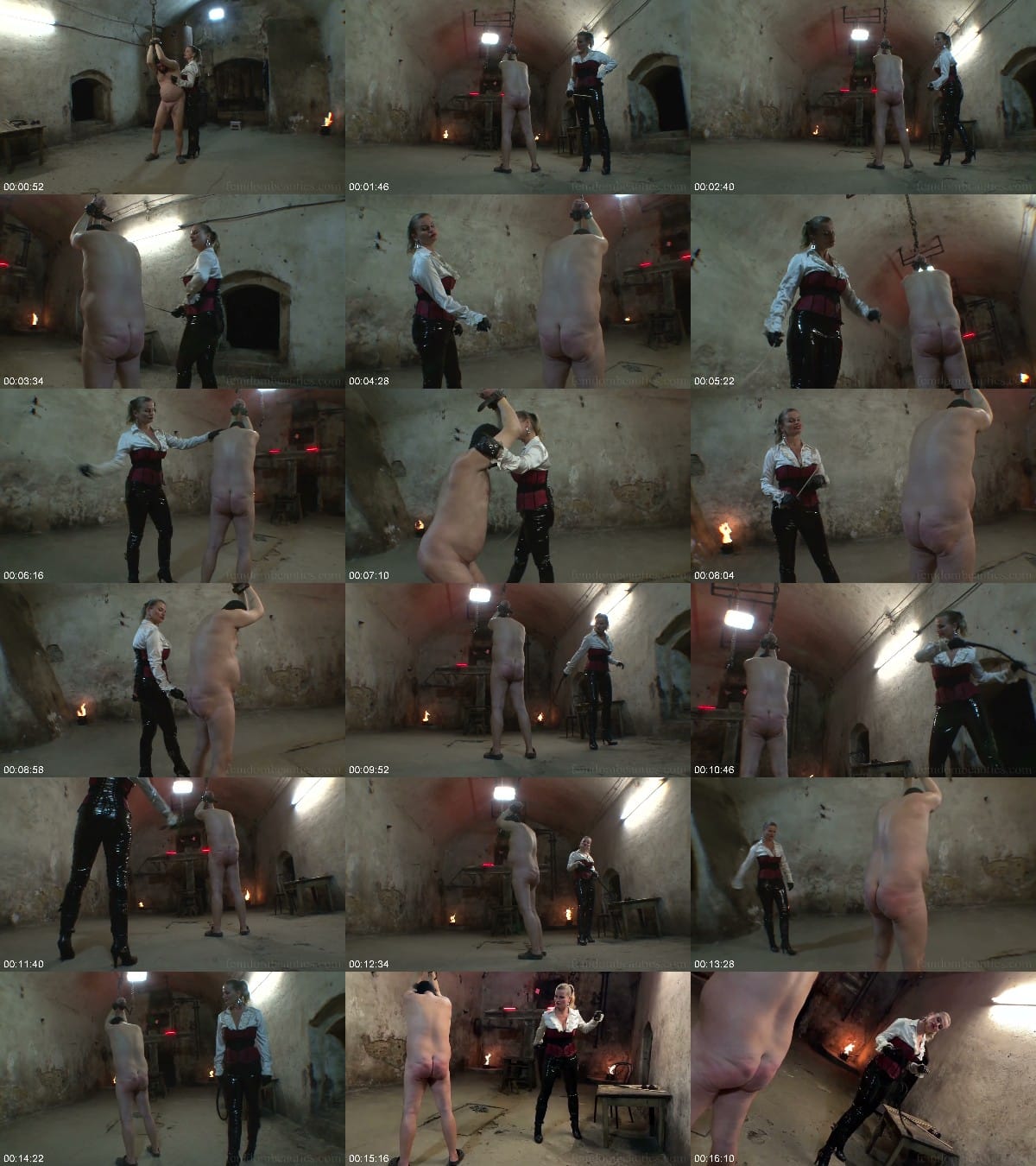 FemdomBeauties - Syonera Von Styx - Spontaneous Caning Session 2 6