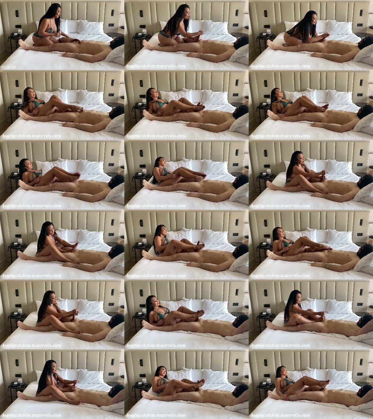 Foot Fetish Dom - Asian Milf Hotwife Footjob 6