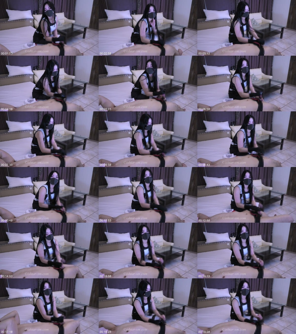 Ishtar - Japanese Dominatrix Club - Ishtar-SM - Derision And Glans Play With Pantyhose B F138 6