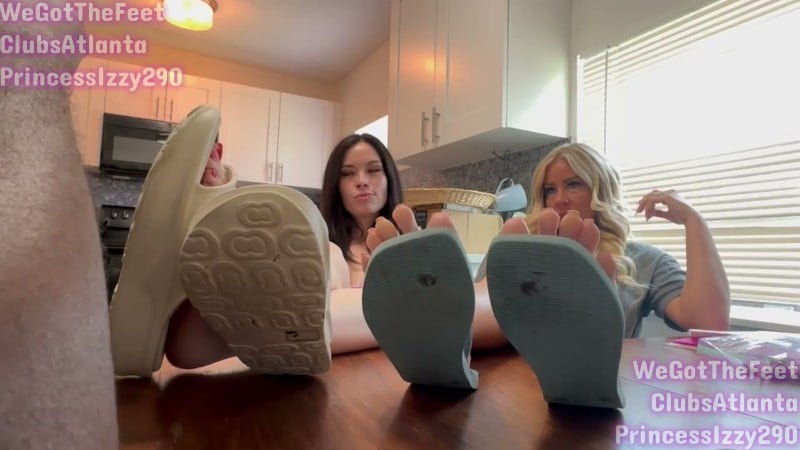 Jasmin Jai Studios - Stepsisters Flip Flop Foot Domination Lick Our Dirty Sand 1