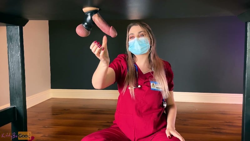 Kittybegood - Mistress KBG - Ruined At Nurse Kittys Cum Clinic Milking Table 10