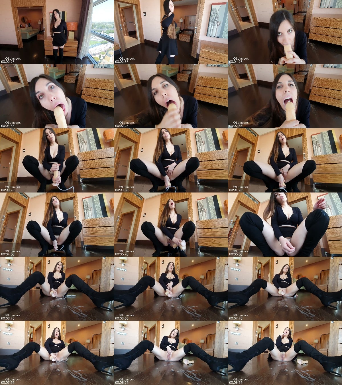 Leina Sex - Creampie Squirt and Facial 4K 6