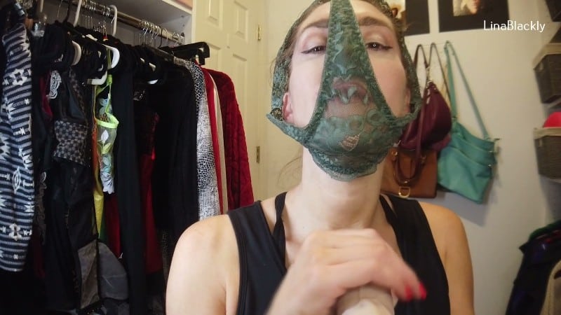 LinaBlackly - Caught Neighbor Stealing Panties 4