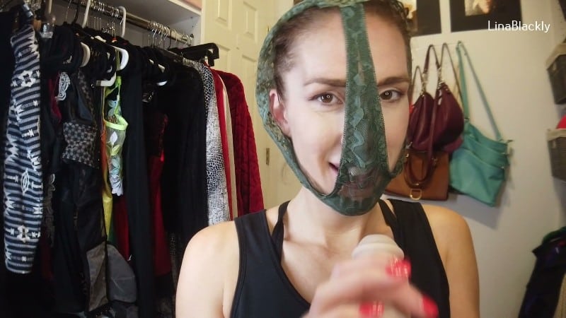 LinaBlackly - Caught Neighbor Stealing Panties 5