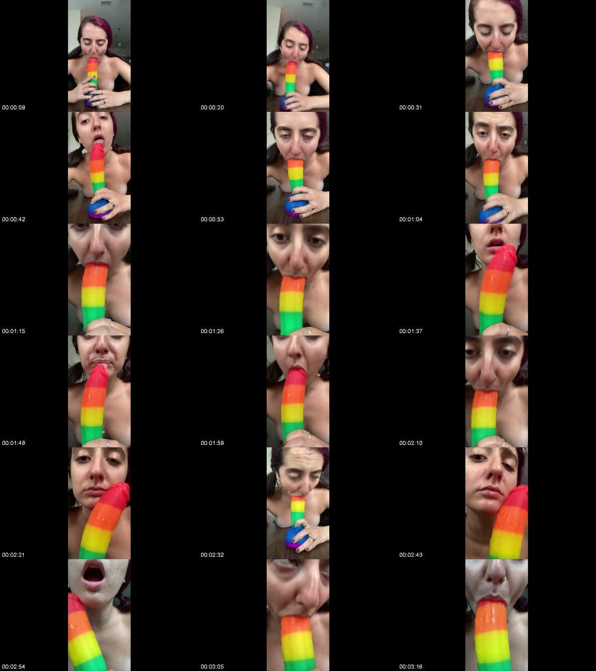 LittleBunnyB - Sucking My 9 Inch as Hard as I Can 6