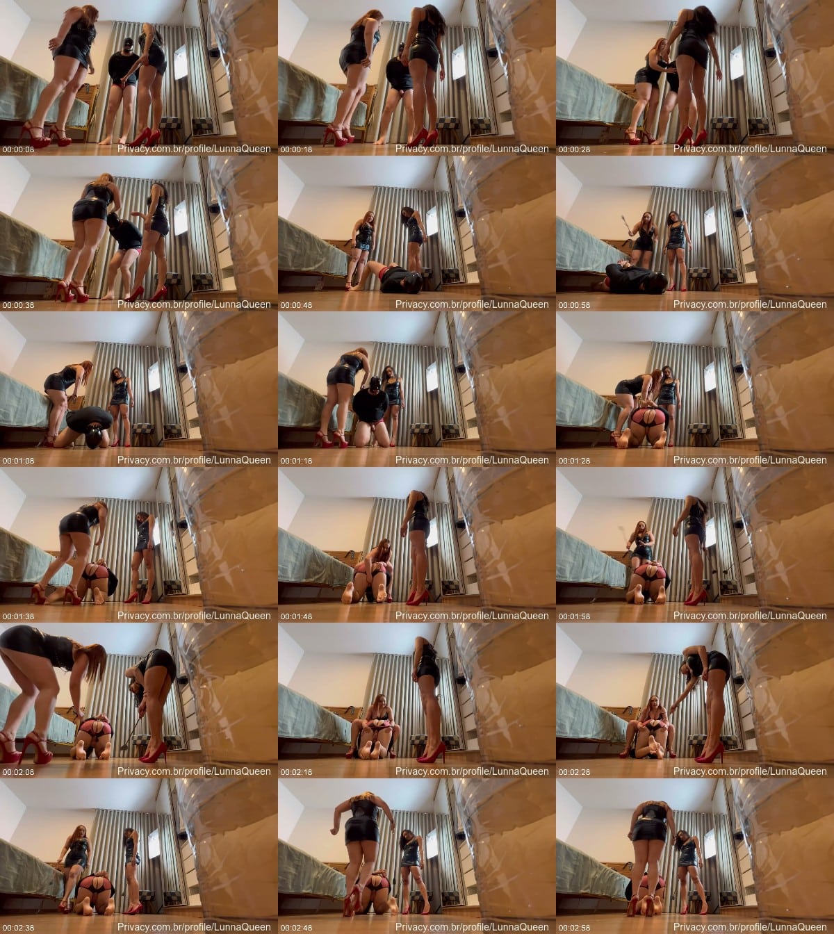 Lunna Queen and my friend - Spanking And Cbt 6