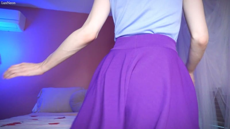 LuxNeon - First Date JOI Lux Neon Invites You To Jerk Off For Her After A Night Out 2