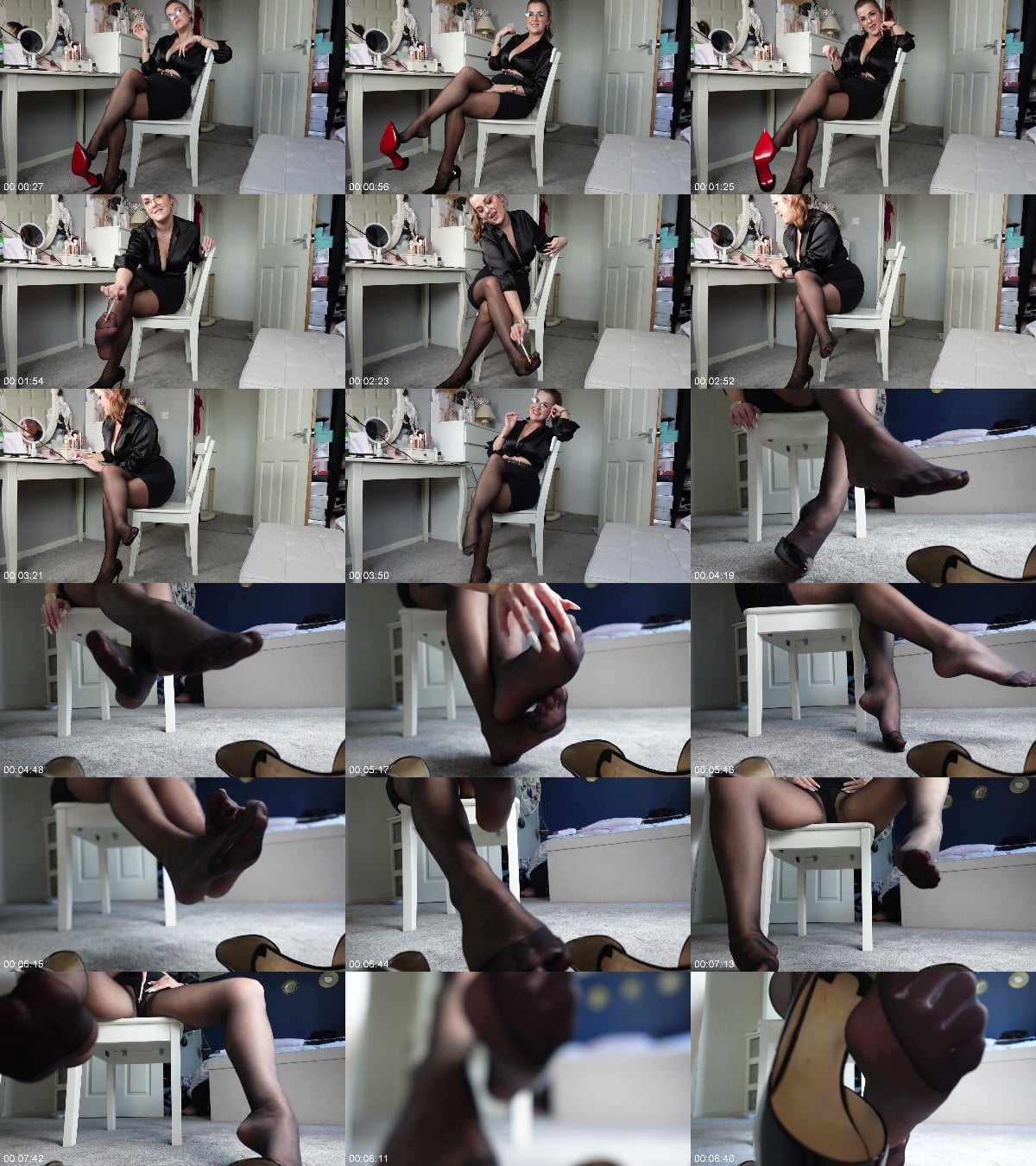 MissesDiscreets - Office pantyhose tease and JOI 6