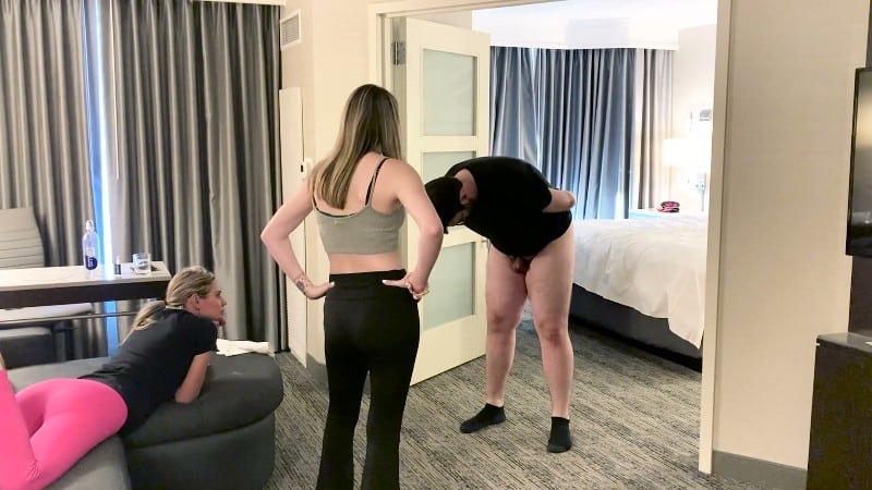ONLYBALLKICKING - Ballbusting Sisters Marathon - Kody And London 3