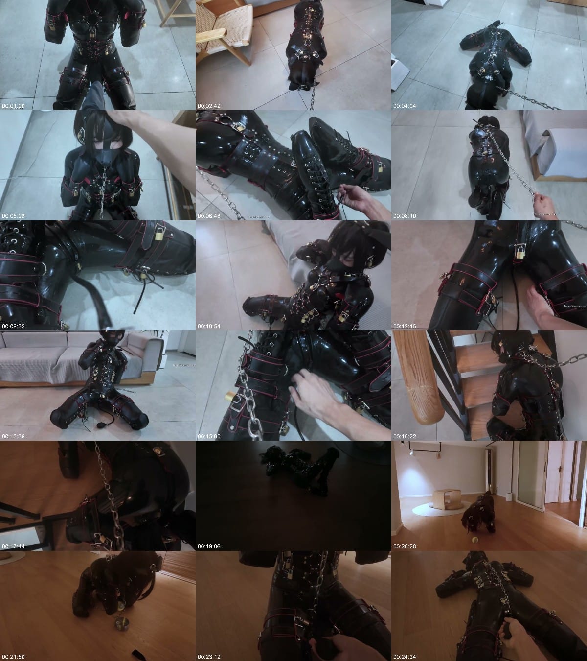 OrangeBoy s Bondage Studio - A small covered in locks - JiangWei and JiaWei 6