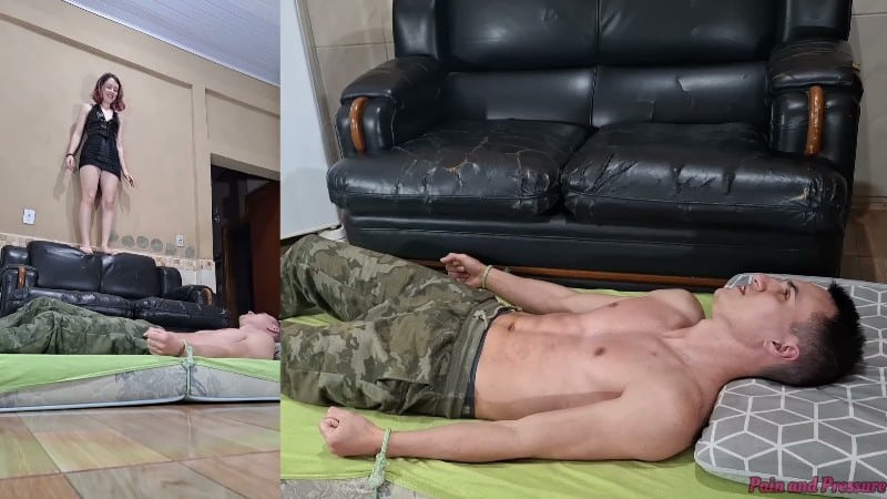 Pain And Pressure - 109 Nikkis First Brutal Jumps - Beatriz And Nikki 3