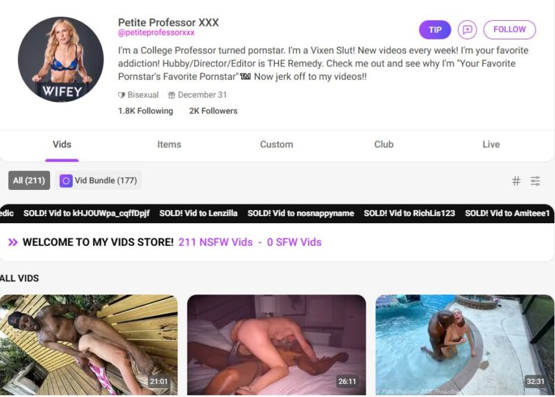 Petite Professor XXX Leaks Manyvids Siterip tezfiles [152 VIDEO / 215 GB] 1