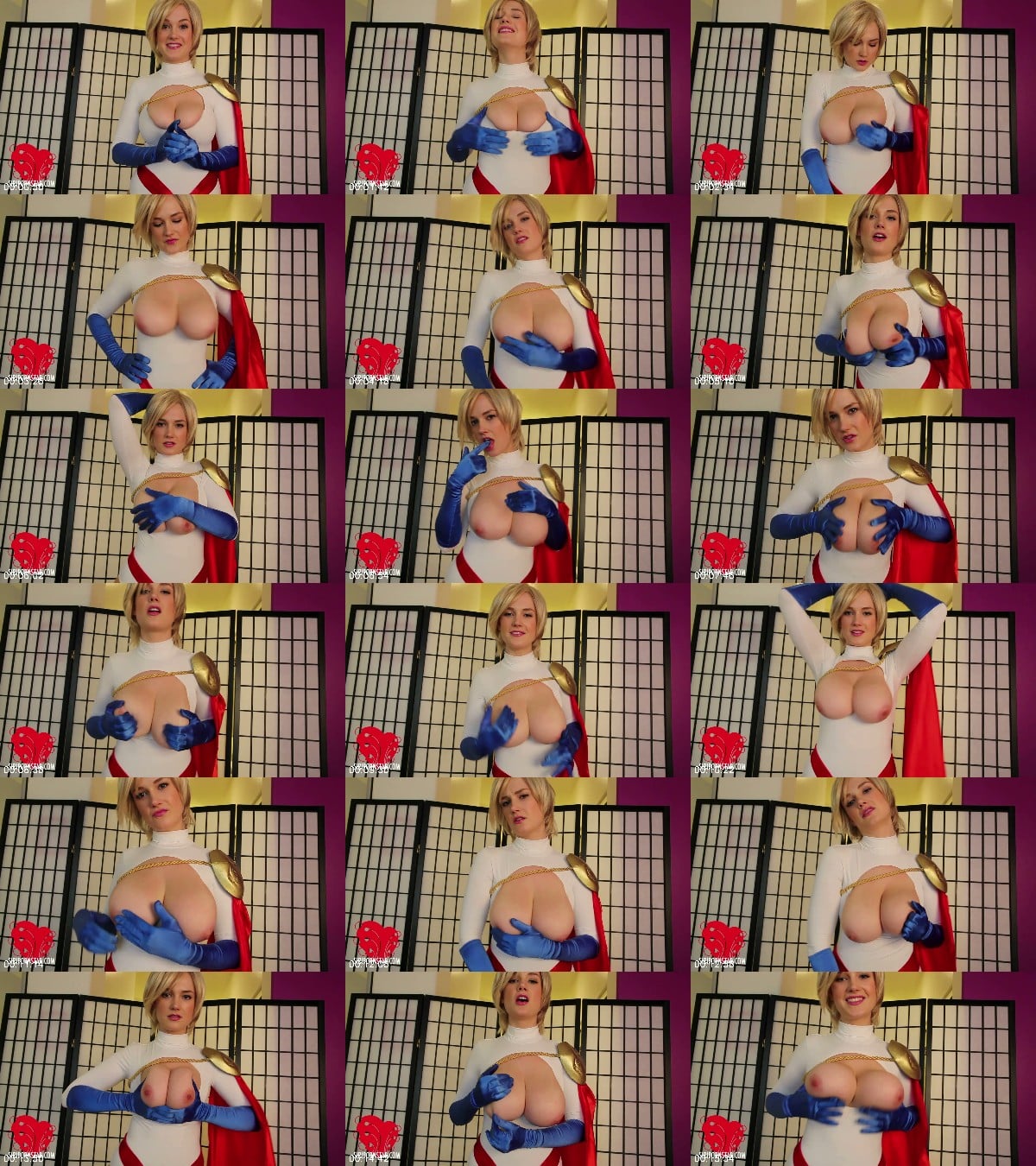 Power Girl Siri - Hypno Boobs Jerk Off Instructions 6