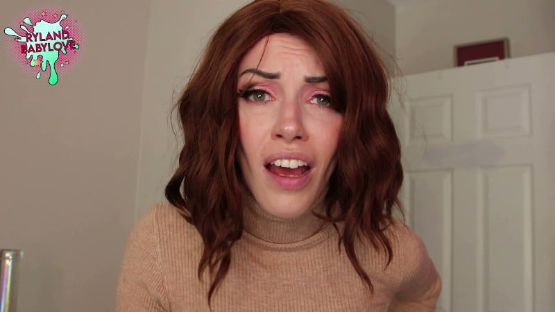 Ryland BabyLove - Mean Sister JOI POV Sock Sweater Focus 3