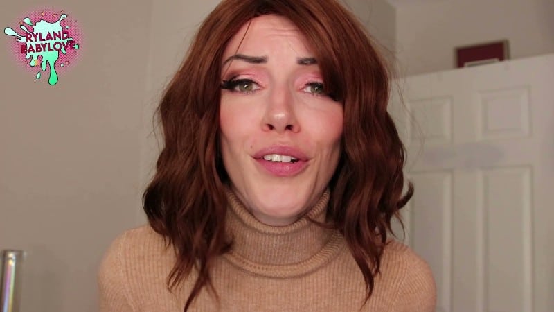 Ryland BabyLove - Mean Sister JOI POV Sock Sweater Focus 5