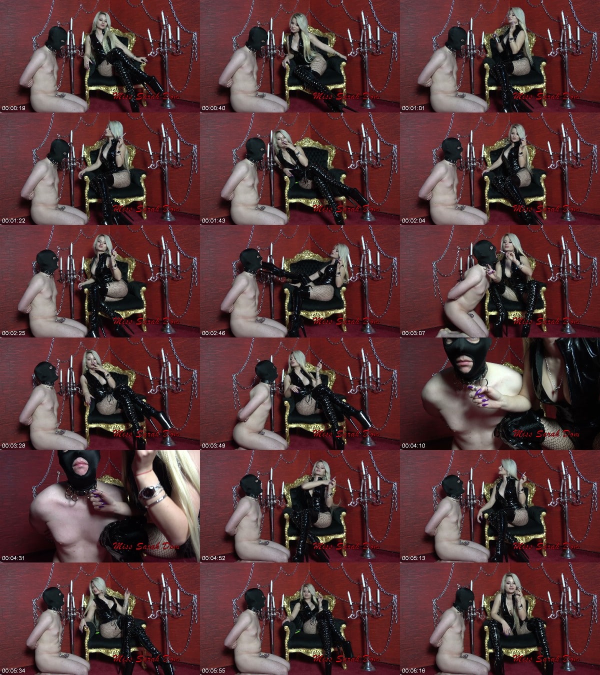 SarahDom - Spit ash feast 6