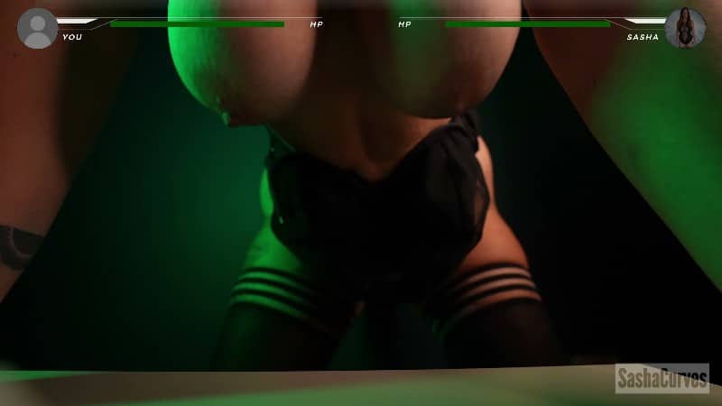 Sashacurves - Giantess Boss Fight Rematch 1