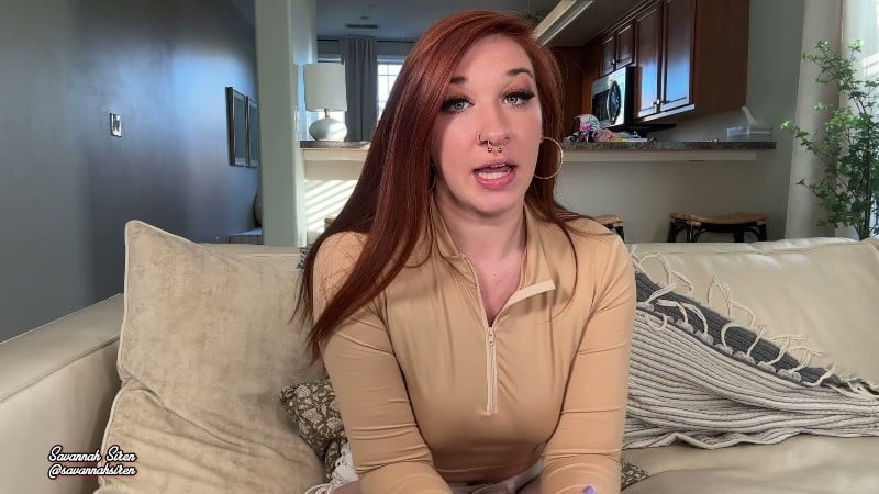 SavannahxSiren - Ex Girlfriend Cucks You JOI 4