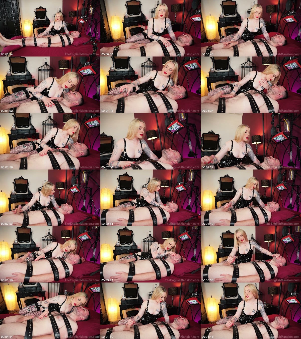 The English Mansion - Overwhelming Cock Control - Part 1 Featuring Miss Anna Elite 6