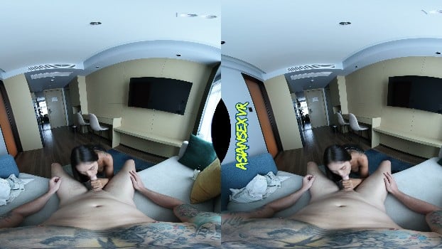 [AsianSexVR / Sexlikereal.Com] Cherry Lee - You Won't Last 2 Minutes With This Big Boobs Asian Milf Dance, Insane Ride & Massive Cumshot Explosion! (7680x3840p / 8k] 14