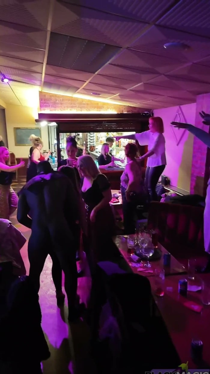 Black Magic - Male Strippers With Amateur Women 4