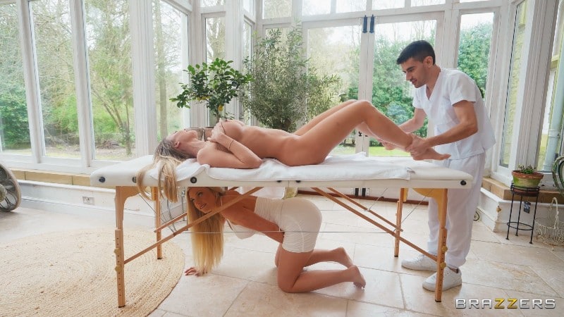 [BrazzersExxtra | Brazzers] 26 03 31 Alice Wild And Frances Bentley Massage For You Masseur Cock For Two 4k 1