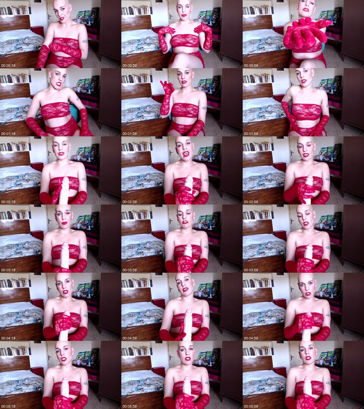 emprexkala - cum all over my laced glove 6