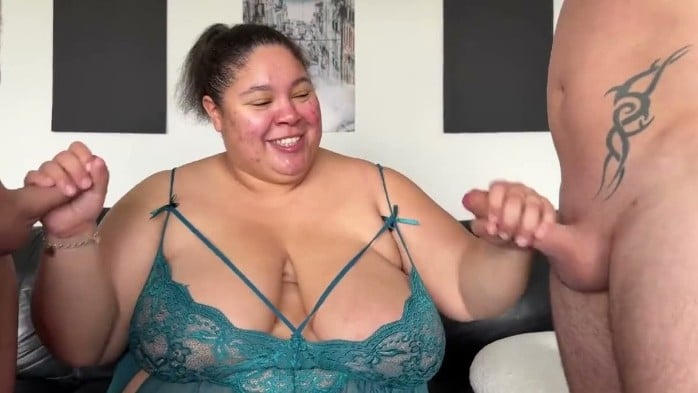 French Ssbbw Takes On Two Dicks For Herself 2