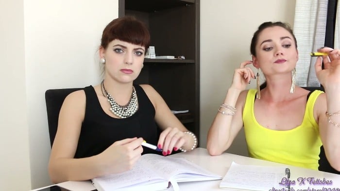 [clips4sale.Com] Liza K Fetishes - "no" It's Not The Answer! Hot Double Calves Teasing That You Had In Your Office. Pov 5