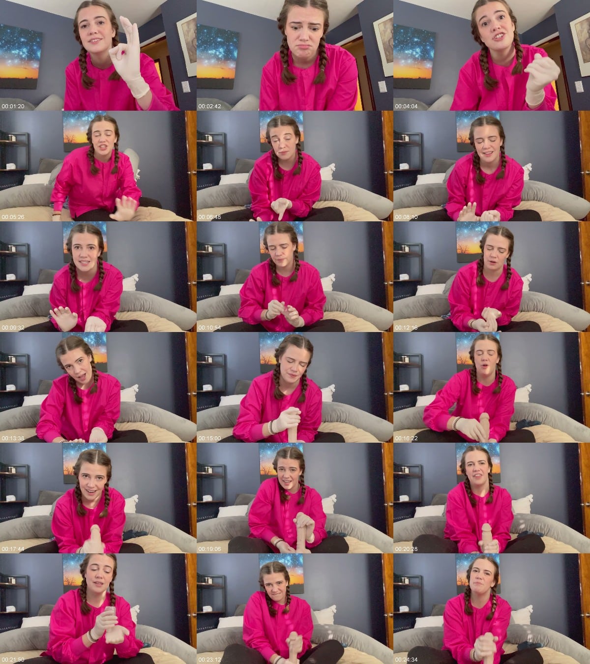 maggierosexo - gloved nurse checks and milks prostate 6