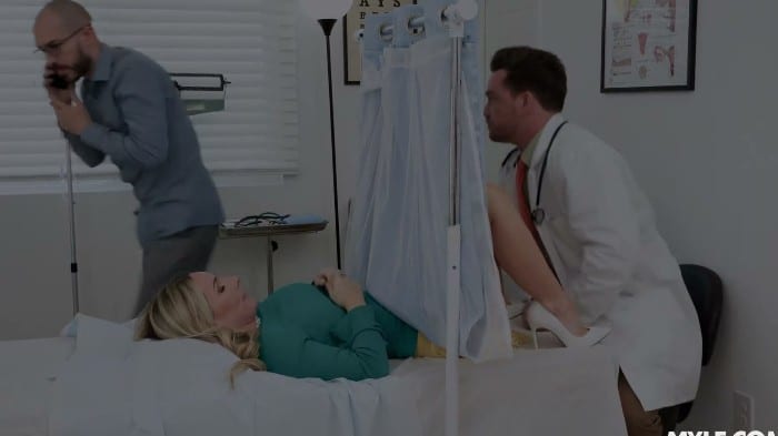 [Mom Drips] - 2026-03-13 - Instant Pregnancy: My Doctor Bred Me While My Husband Held My Hand - Bunny Madison[1080p Hevc] 30