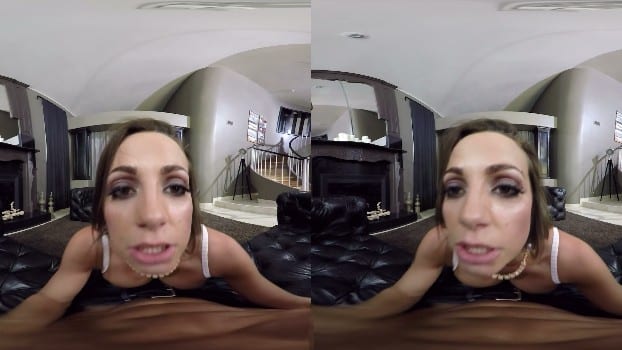 [Naughty Rich Girls] Abigail Mac - Abigail Mac Fucking In The Couch With Her Lingerie Vr Porn (2015-08-24) [2160p] 1