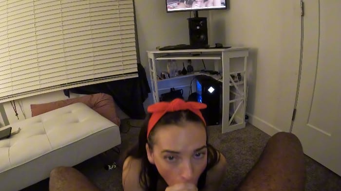 [OF-Beckywhyte] Pov Girlfriend Brutally Drains Your Cock While Watch Vr Porn [2160p] 4