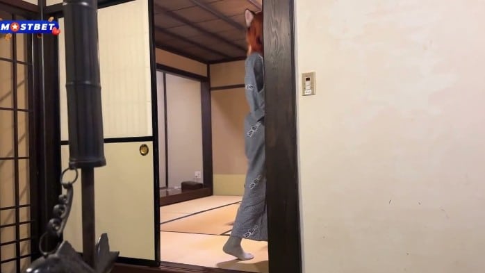 Passionate Fucking With Busty Gorgeous Kitsune In Japanese Onsen 3