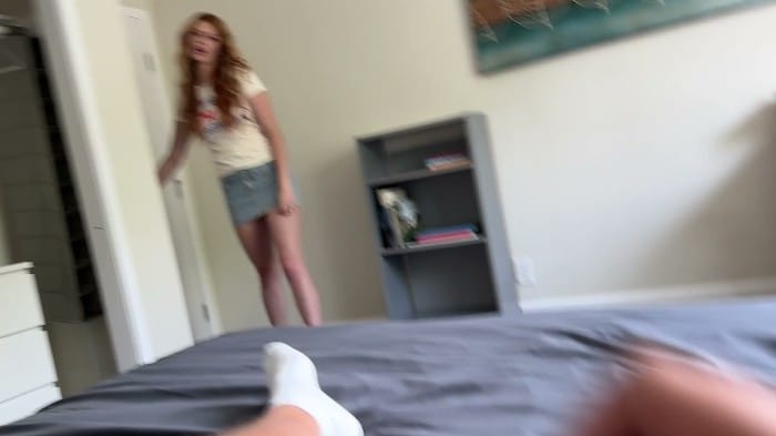 [ScottStark-Householdfantasy] Horny Redhead Babysitter Makes You Cum Twice - Elly Clutch [1080p] - Better Quality 1