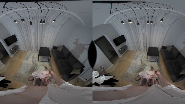 [ShinaryenVR / Sexlikereal.Com] Shinaryen - Hot Secretary's Pussy Fucked & Creampied! [8192x4096p / 8k] 26