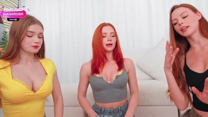 [PornHub] Diana Rider (featuring Sweetie Fox & Arina Fox) - Swapped Wives In Spin The Bottle Game! Fucking Stranger's Wife! (26.03.10) [1080p] 1