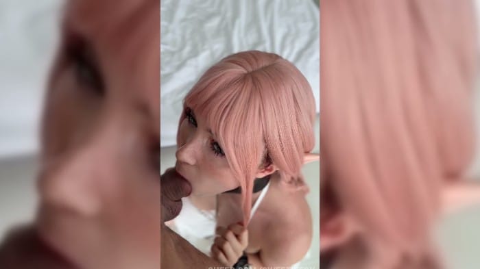 Sweetie Fox - Cute Beauty With Gag In Collar & Handcuffs Rough Sex 3