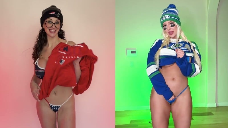 tarababcock - BIG GAME JOI BATTLE! WHO can make you cum first 2