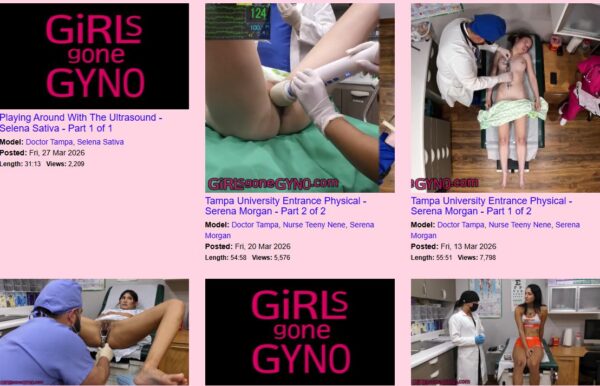 GirlsGoneGyno.com Leaks Siterip tezfiles [571 VIDEO / 482 GB] 1