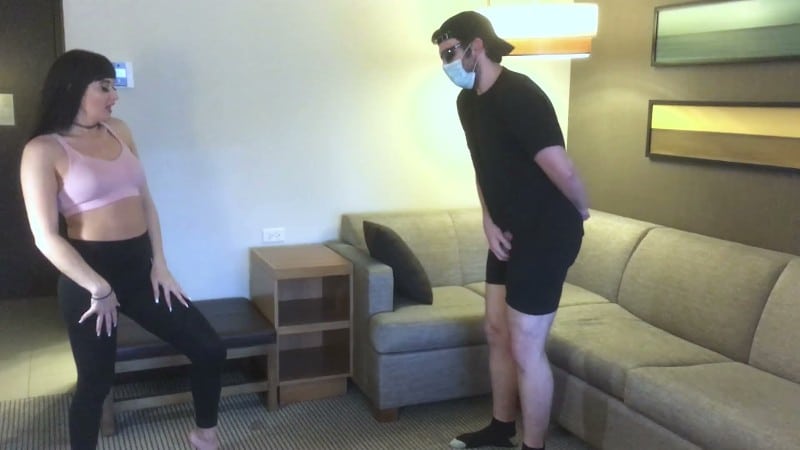 ONLYBALLKICKING - Barefoot Ballbusting Aerobics 1