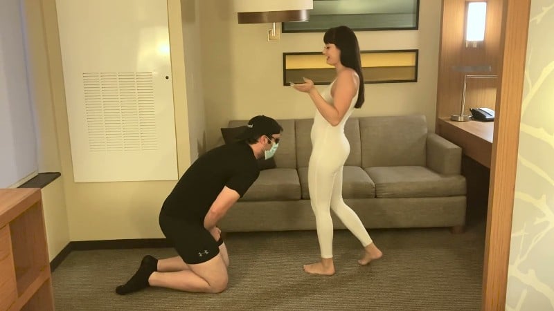 ONLYBALLKICKING - Finish Him Barefoot Ballbusting 1