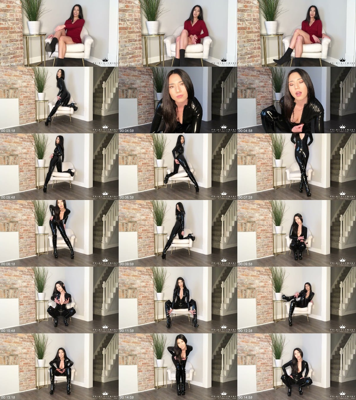 Princess Miki - Innocent GF Turned Latex Cuckoldress 6