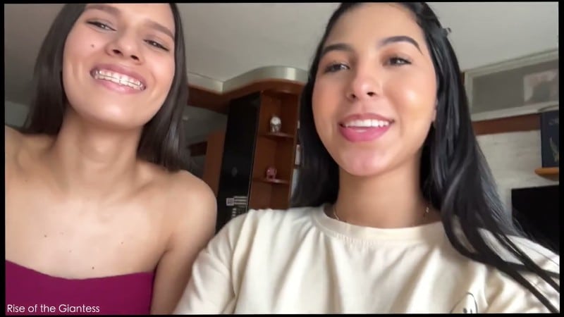 Rise of the Giantess - Caught by two GIANT Latina's 2